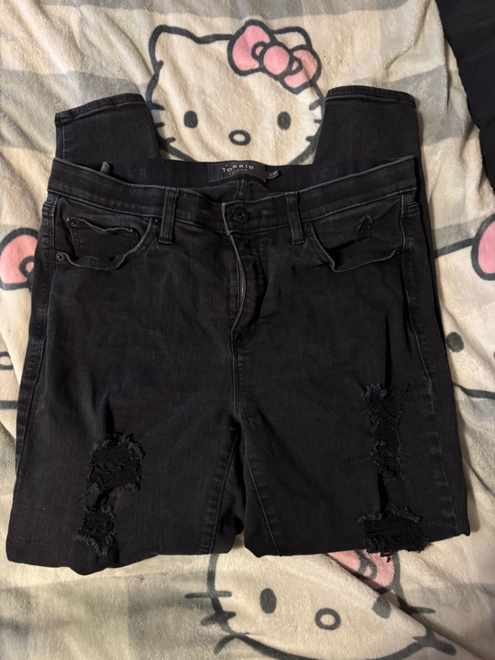 Torrid Black Premium High-Rise Jeans